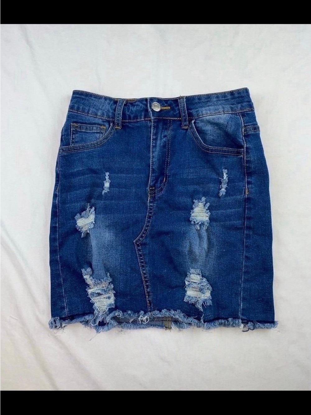 NEW Jean Skirt